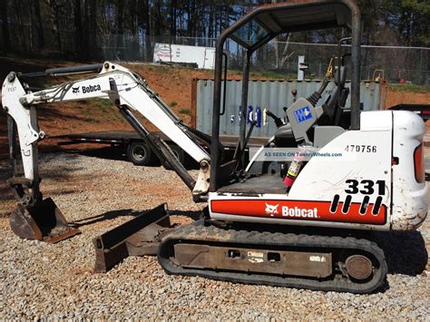 bobcat x 331 mini excavator|bobcat 331 excavator bucket.